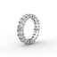 18K Gold Radiant Cut Diamond Eternity Ring