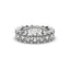 18K Gold Radiant Cut Diamond Eternity Ring