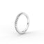18K Gold Riviera Pavé Diamond Eternity Ring