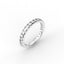 18K Gold Riviera Pavé Diamond Eternity Ring