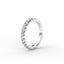 18K Gold Riviera Pavé Diamond Eternity Ring