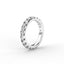18K Gold Riviera Pavé Diamond Eternity Ring