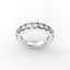 18K Gold Riviera Pavé Diamond Eternity Ring