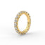 18K Gold Trellis Diamond Eternity Ring