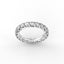 18K Gold Trellis Diamond Eternity Ring
