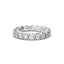 18K Gold Trellis Diamond Eternity Ring
