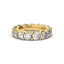 18K Gold Trellis Diamond Eternity Ring