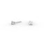Round Diamond Stud Earrings – Four Prong Setting in 18K Gold