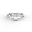 18K Gold Radiant Cut Diamond Twist Engagement Ring 4-Prong